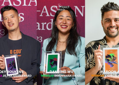 Pan Asian Awards 2023_Joey Roukens_Dan Jing Wu_Haroon Ali ©Kenny Nagelkerke (links-midden) Jessy Wong (rechterfoto)